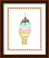 Ice Cream Parlor I Fine Art Print