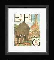 Noah's Alphabet II Fine Art Print