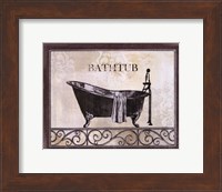 Bath Silhouette II Fine Art Print