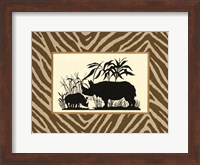 Serengeti Silhouette II Fine Art Print