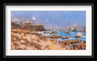 Landing At Anzac, 25Th April 1915 Fine Art Print