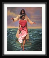 He Walks With Me Fine Art Print