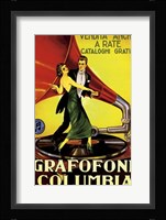 Grafofoni Columbia Fine Art Print