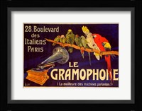 Le Gramophone Fine Art Print