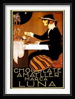 Chocolate Amatller Marca Luna Fine Art Print