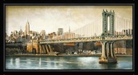 Manhattan Bridge View Fine Art Print