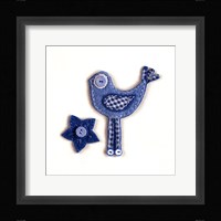 Fuzzy Bird II Framed Print