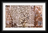 Tree of Life, c.1909 (triptych) Fine Art Print