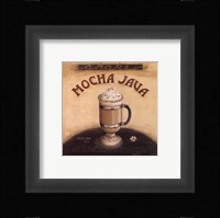 Mocha Java Framed Print