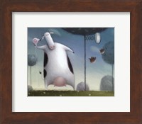 Saturday Night Heifer Fine Art Print