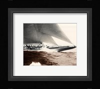 Mariner's Museum - Rainbow's Finish 1934 Vintage Maritime Fine Art Print