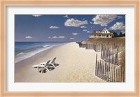 Beach House View Fine Art Print