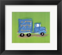 All Around Trucking Fine Art Print