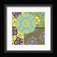 Small Blooming Medallion I Framed Print