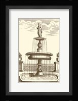 Courtyard Fountain II Fine Art Print