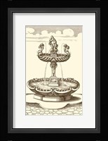 Courtyard Fountain III Fine Art Print