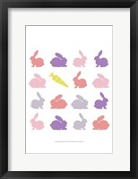Animal Sudoku in Pink II Framed Print
