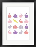 Animal Sudoku in Pink II Framed Print