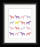 Animal Sudoku in Pink III Framed Print