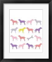 Animal Sudoku in Pink III Framed Print