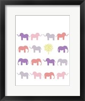 Animal Sudoku in Pink IV Framed Print