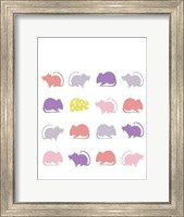 Animal Sudoku in Pink V Fine Art Print