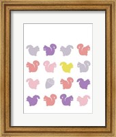 Animal Sudoku in Pink VI Fine Art Print