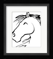 Equine Profile I Fine Art Print