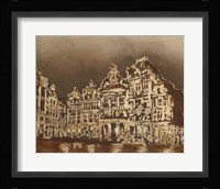 Brussels I Framed Print