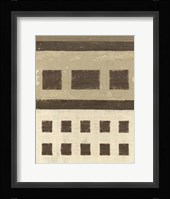 Quadrate I Framed Print