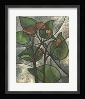 Chloe's Flowers I Framed Print