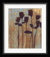 Rustic Blooms I Framed Print