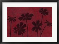 Scarlet Silhouettes II Fine Art Print