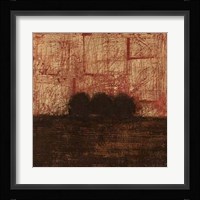 Weathered Landscape I Framed Print