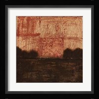 Weathered Landscape II Framed Print