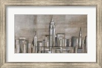 Metropolitan Skyline II Fine Art Print