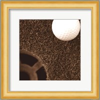 Sepia Golf Ball Study II Fine Art Print