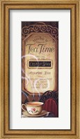 Tea Time Menu Fine Art Print