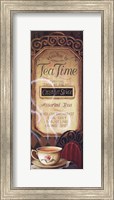 Tea Time Menu Fine Art Print