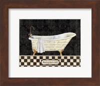 French Bathtub II Fine Art Print