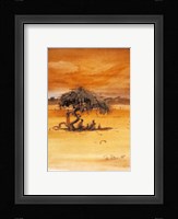 Under The Shade Of The Acacia Tree Fine Art Print