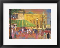 Place de l'Opera Framed Print