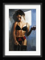 Red Ribbon III Fine Art Print