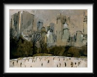 Winter In Manhattan Fine Art Print