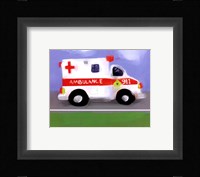 Ambulance Framed Print