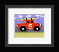 Lifeguard Framed Print