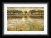 Tiverton Lake Framed Print