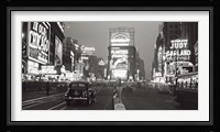 Times Square at Night, NYC 1938 Fine Art Print