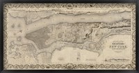 City and Country of New York, 1836 Fine Art Print