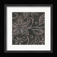 Island Batik I Framed Print